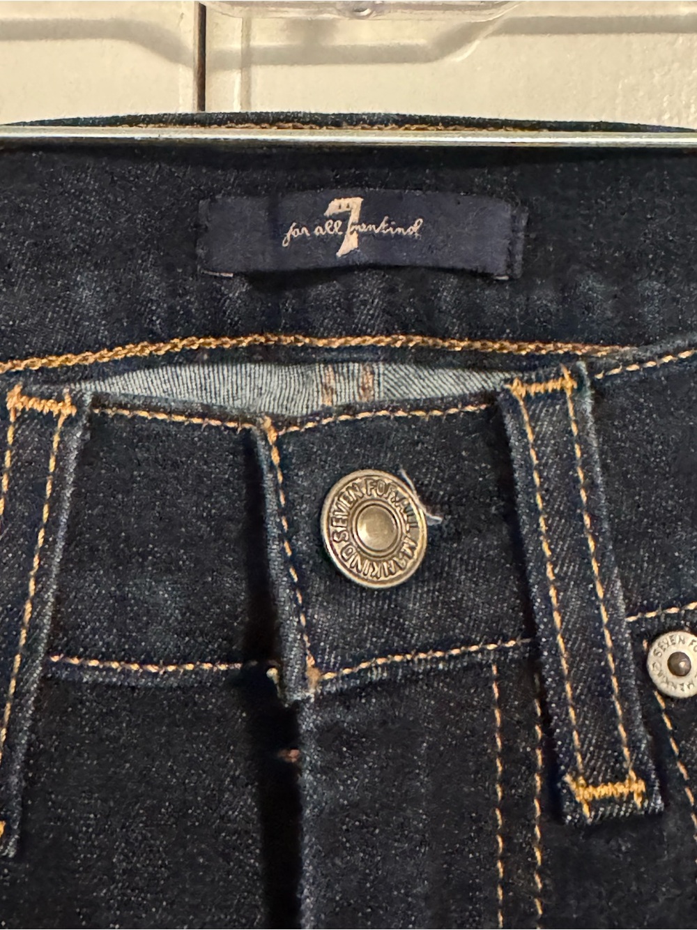 Classic Women's Denim Flared Jeans - Picture 6 of 9